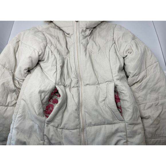 BB Dakota Women's Corduroy Bomber Jacket Style with Faux Fur High Collar Size L - Picture 4 of 13